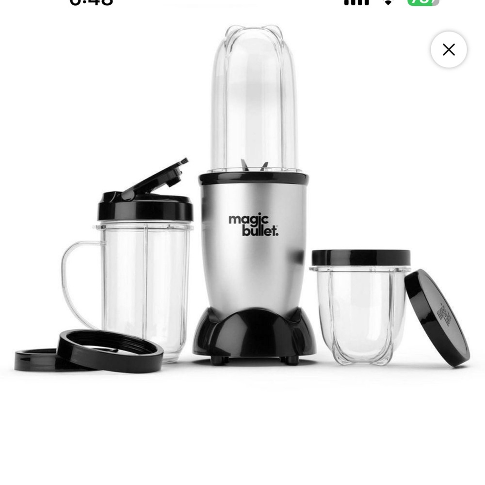 Magic Bullet 20 fl oz Personal blender set mixer - open box- New